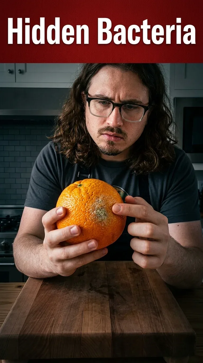 Why You Must Wash Oranges